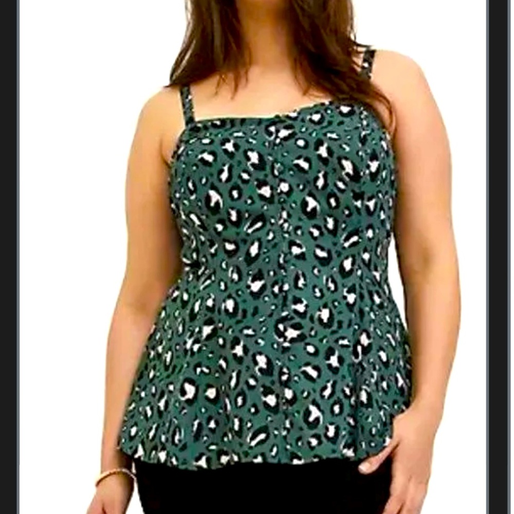 Torrid leopard printed tank